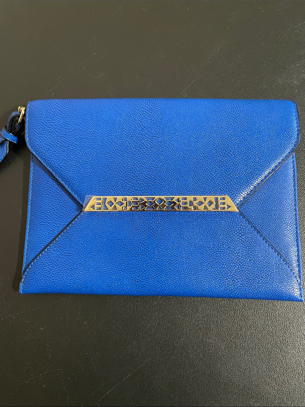 Stella & Dot Avalon Electric Blue Envelope/Wristlet